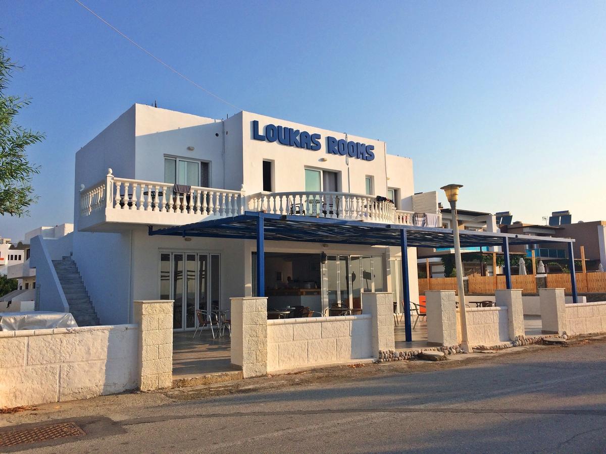 Loukas Beach Rooms Kiotári Kültér fotó